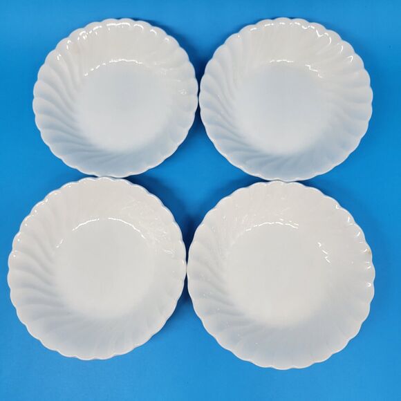 Johnson Brothers Snowhite Regency  Sauce Bows Set Of 4 - Picture 2 of 9